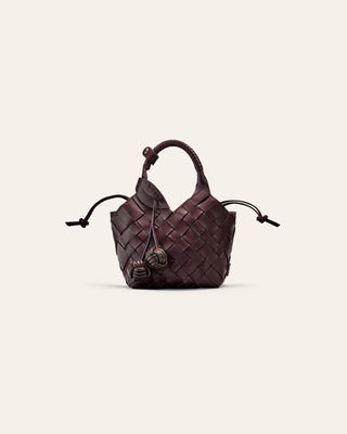 MISU MINI Crossbody bag Fudge Gold