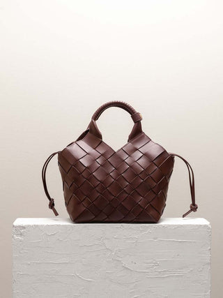 Cala Jade brown leather Misu shoulder bag