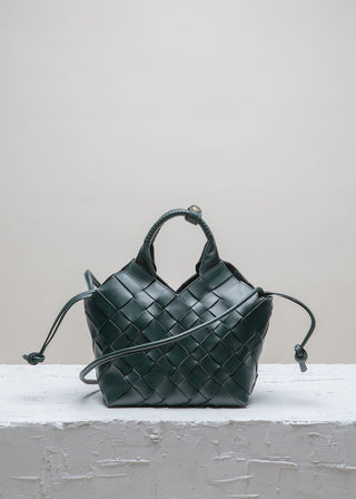 Cala Jade Green MISU leather shoulder bag 2