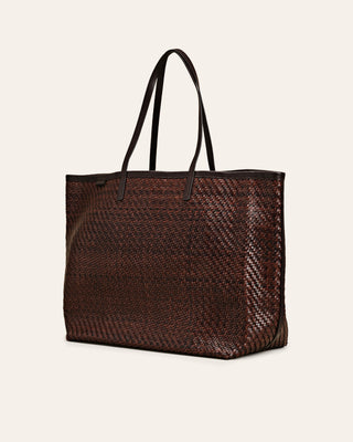 Cala Jade ISAI Umber brown shopper 2