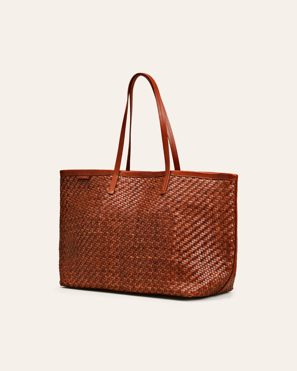 Cala Jade ISAI nutmeg brown shopper 2