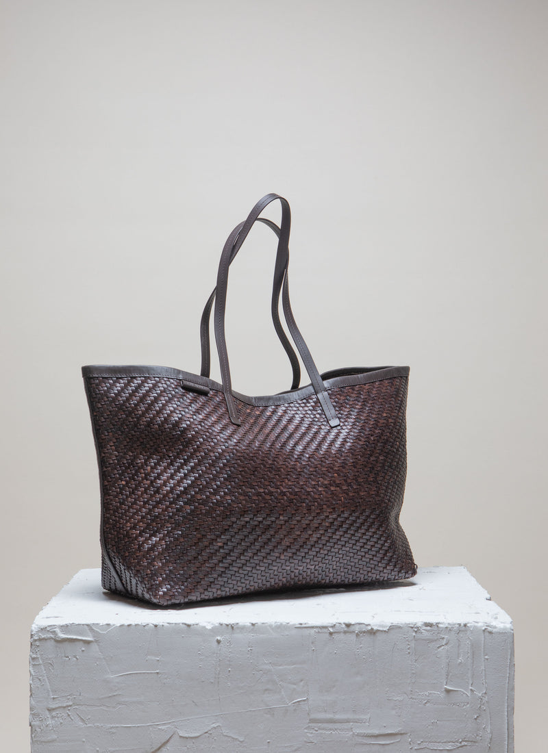 ISAI Umber Twill Shopper