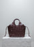 Misu Large burgundy shoulder bag 1