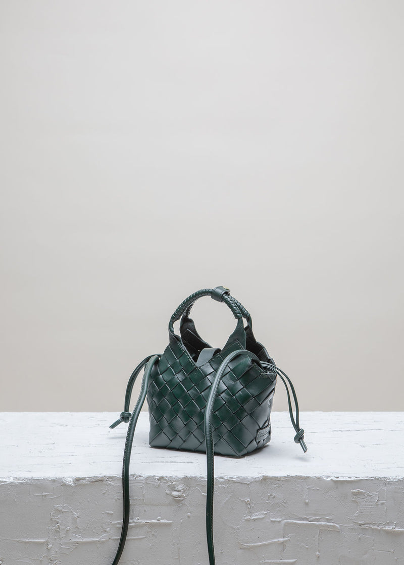 Cala Jade Misu Mini Green Gabels leather bag 3