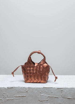 Cala Jade Misu Mini copper metallic shoulder bag 1