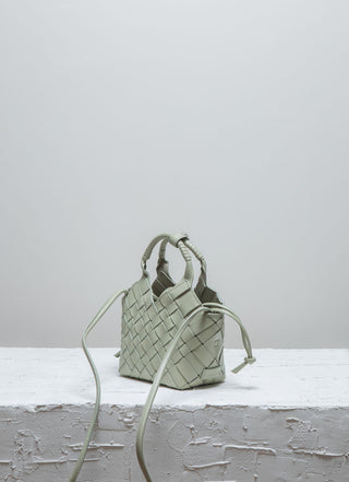 Cala Jade Misu mini green leather bag 3