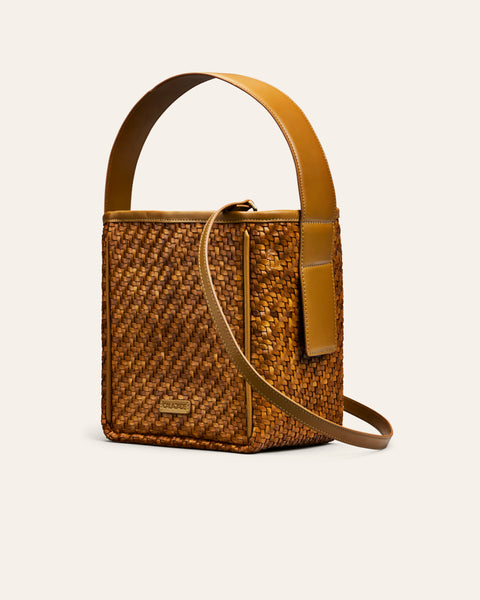 Cala Jade - IWA MINI shoulder bag - Sepia Brown