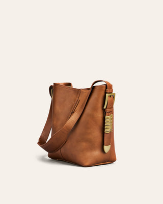 Cala Jade Koala leather bag vintge brown 1