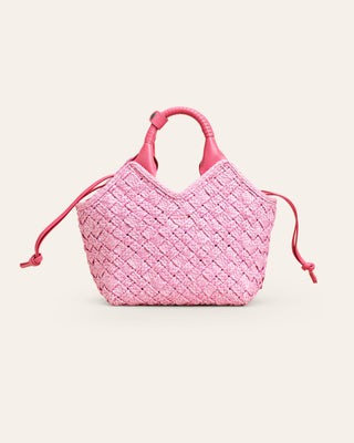 Cala Jade Misu Rose Raffia shoulder bag 1 