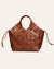 Cala Jade Misu Large brown Nutmeg mix shoulder bag 1