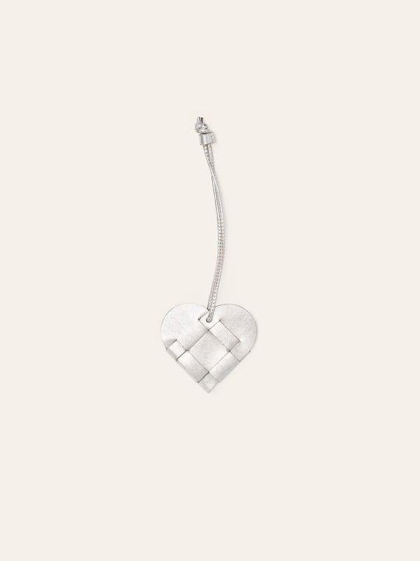 Misu Heart charm silver