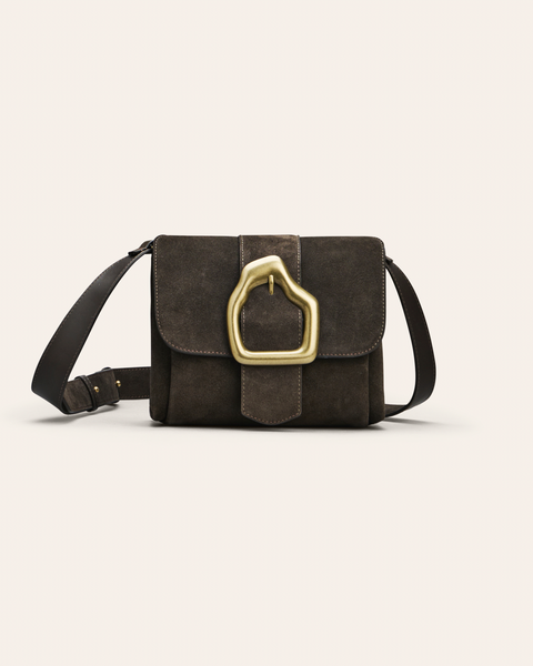 Cala Jade NAMI Umber Suede Shoulder bag