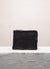 cala jade black leather pouch
