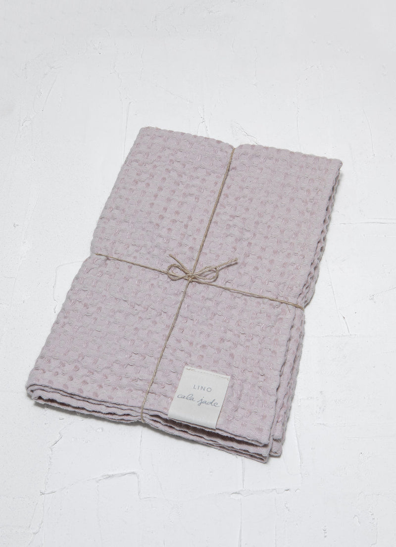 Cala Jade LINO Towel Powder Pink Small