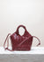 Cala Jade Misu Merlot leather Shoulder bag