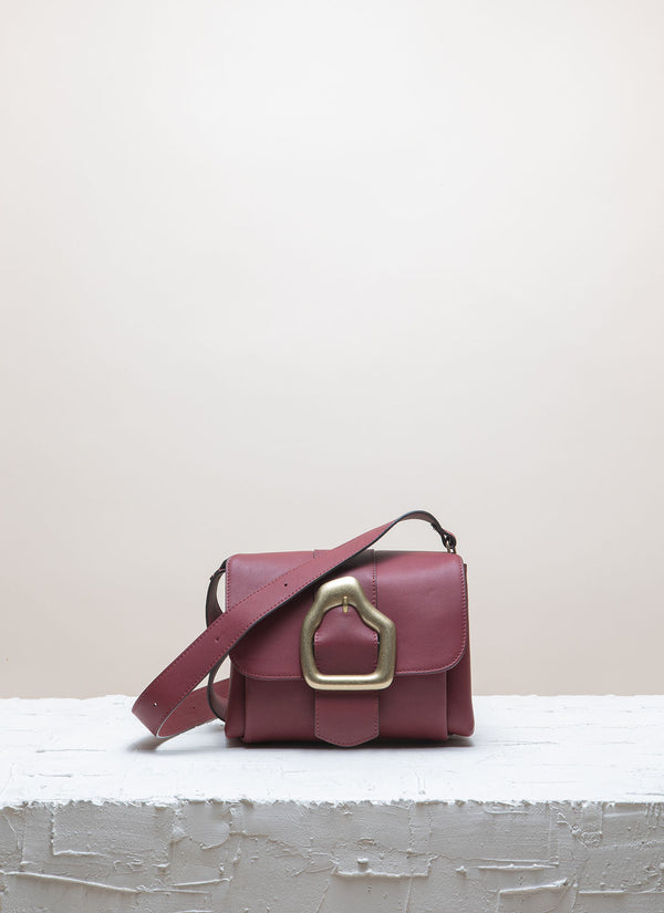 Cala Jade burgundy cross-body bag