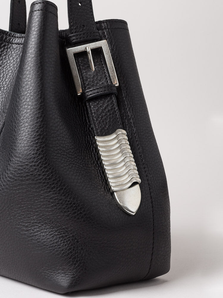 Cala Jade Koala leather shoulder bag black - Main Image