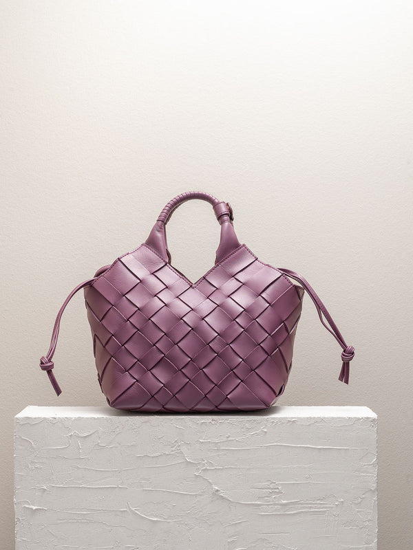 Cala Jade purple Misu leather bag
