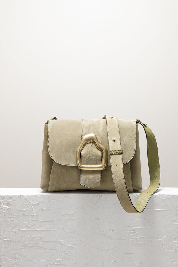 Cala Jade Nami shoulder bag with a gold buckle
